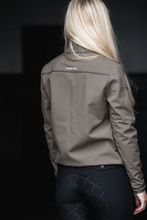 Top Reiter Glampi Unisex Softshell Jacke, erdgrün