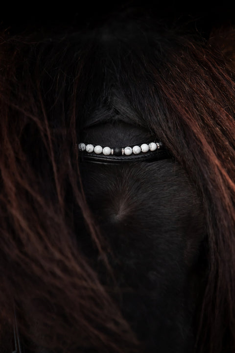 Top Reiter Kopfstück Orka, weiß