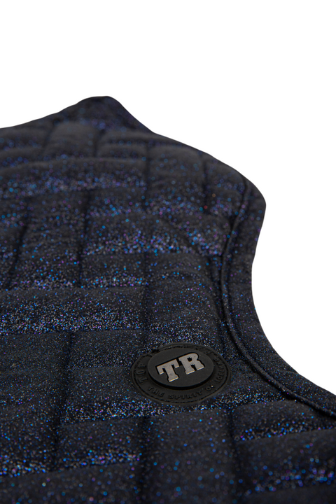 Top Reiter Glitrandi Satteldecke, blau