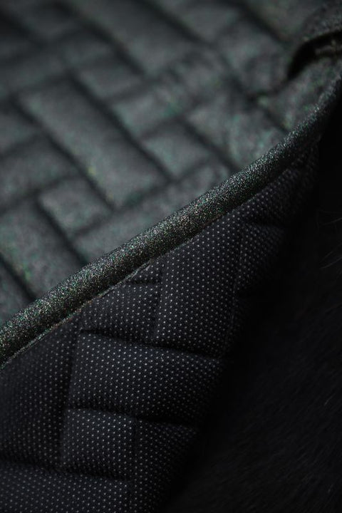 Top Reiter Satteldecke Glitrandi, grün