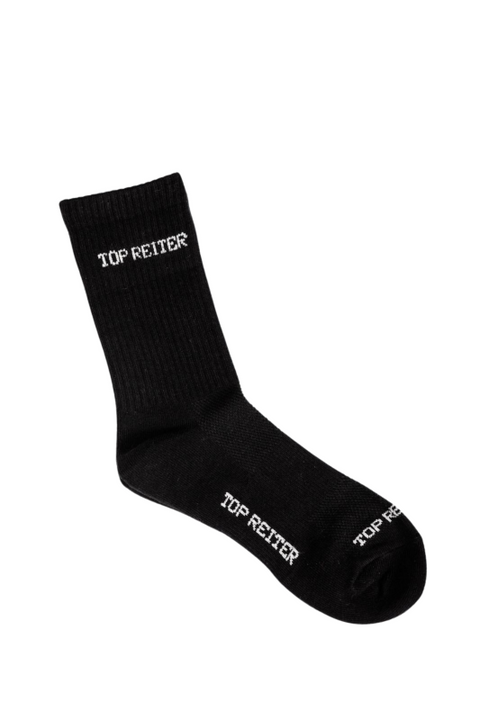 Top Reiter Socken "FRAMI", kurz, black