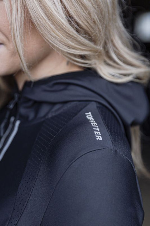 Top Reiter Eva Jacke, schwarz