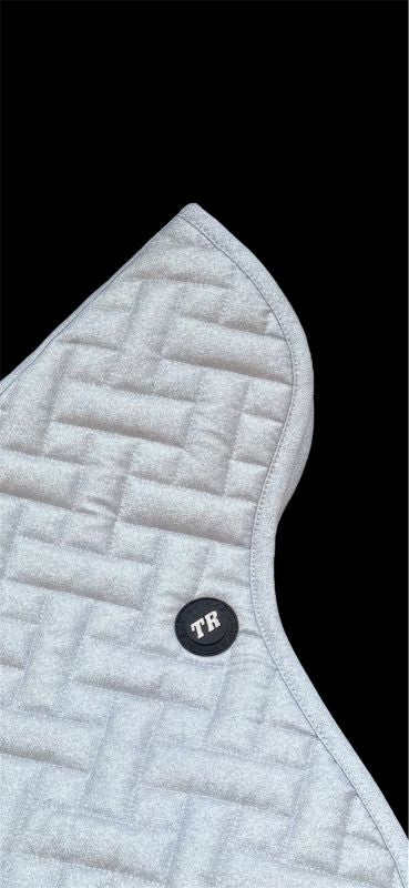 Top Reiter Satteldecke Glitrandi, silber