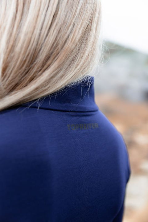 Top Reiter Mist Unisex Shirt (Blau und Dunkelgrau)