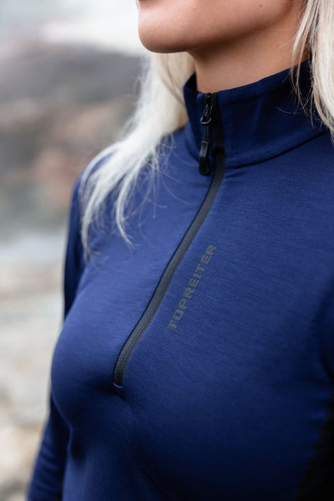 Top Reiter Mist Unisex Shirt (Blau und Dunkelgrau)