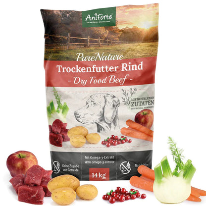 Aniforte Trockenfutter Rind, 2KG