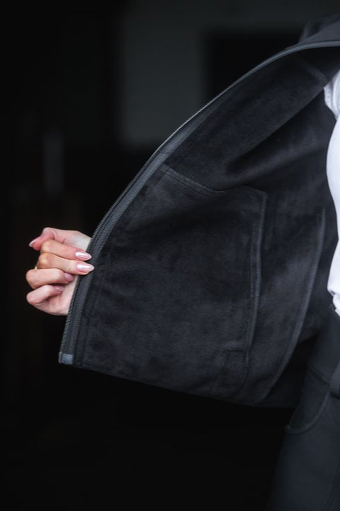 Top Reiter Glampi Unisex Softshell Jacke, schwarz