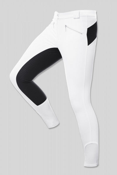 Top Reiter Reithose MAGIC SHAPE, weiß/schwarz