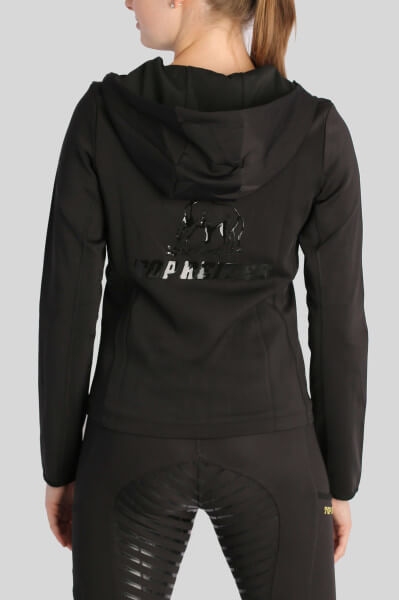 Top Reiter Hoodie ELDEY schwarz