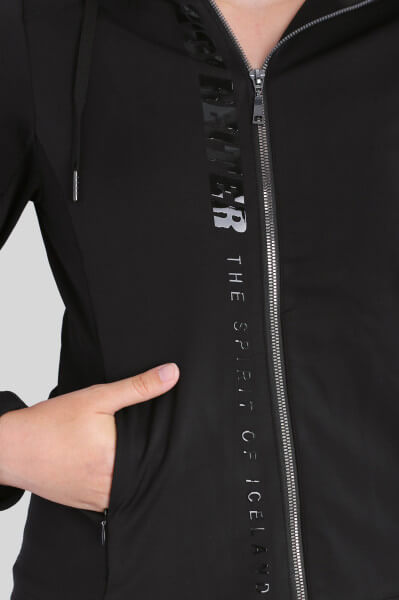 Top Reiter Hoodie ELDEY schwarz