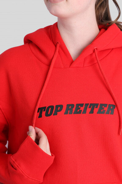 Top Reiter Hoodie, rot
