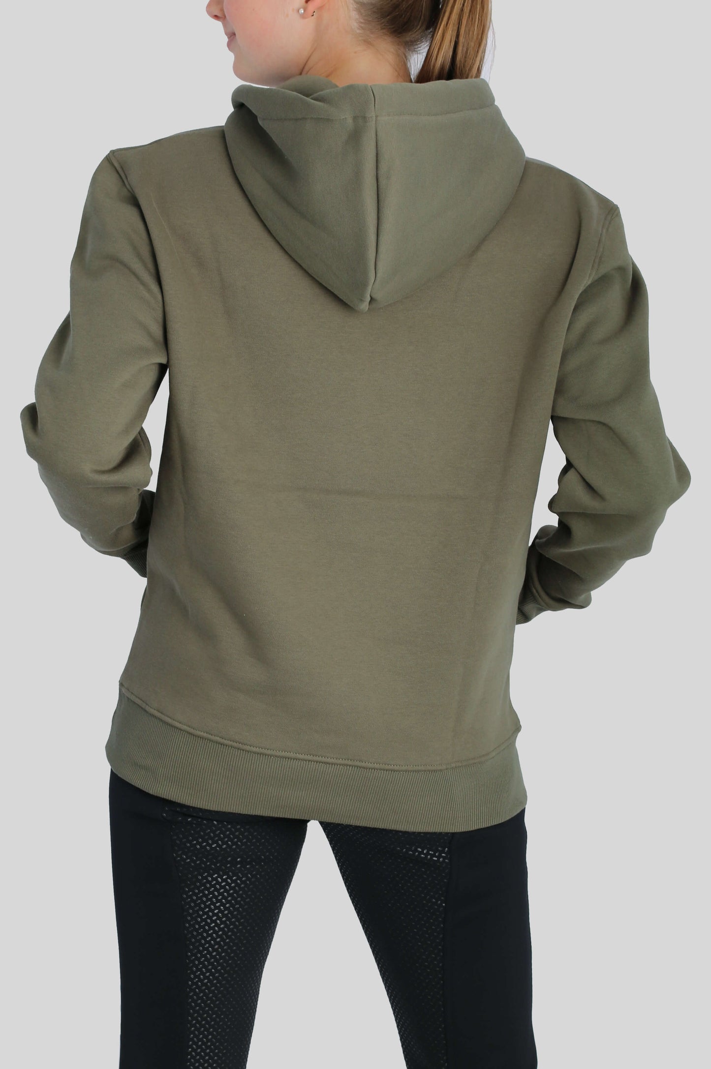 Top Reiter Hoodie, olivgrün