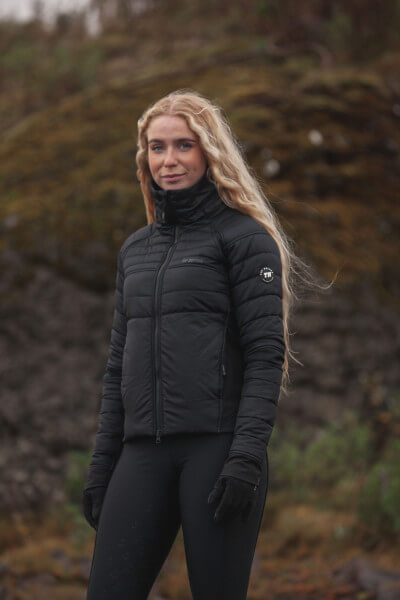 Top Reiter Jacke KATLA, schwarz