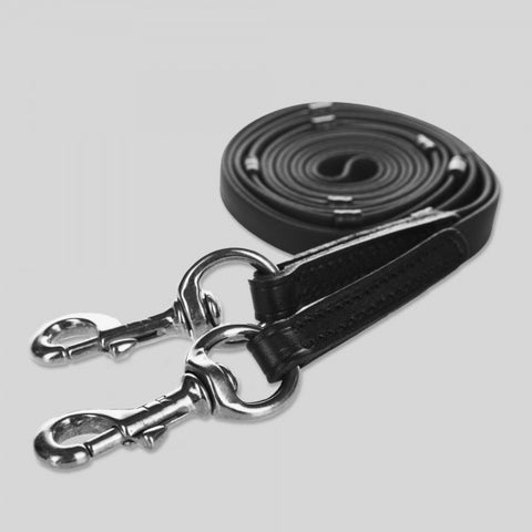 Top Reiter Super-Gripp-Zügel mit Stegen, 15mm