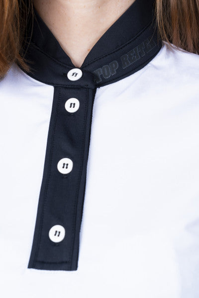 Top Reiter T-Shirt Competition, weiß/schwarz, Damen